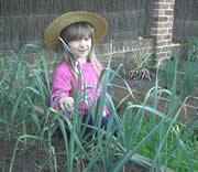 Sienna and Home Grown Garlic