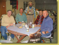 morning tea at rocking horse lodge