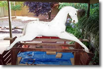 Ayres Bow Rocker before restoration