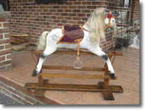 Collinson Brothers Rocking Horse after restoration