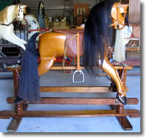 rocking horse after