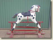 lindsay plastic rocking horse