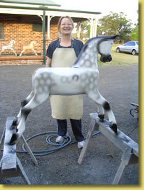 Making a Rocking Horse - Step 3