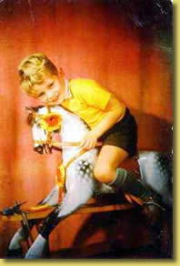 Boy on Rocking Horse