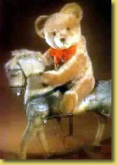 Teddy on Rocking Horse