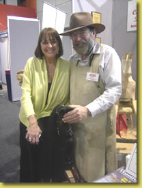 Chris with Denise Drysdale