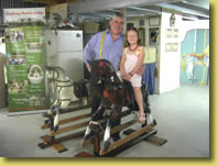 Huey and Charlotte at Renaissance Rocking Horse Open Weekend 2007