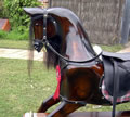 Large Bay Rocking Horse Head