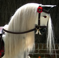 Large Grey Rocking Horse Head