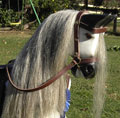 Large Grey Dappled Rocking Horse Head
